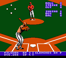 Bo Jackson Baseball gameplay screenshot
